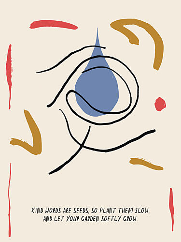 Seeds of Kindness Art Print