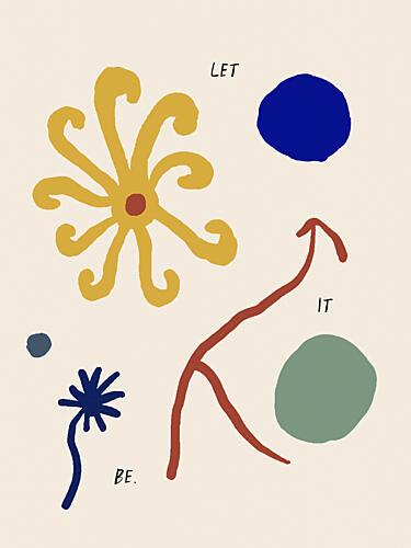 Abstract Harmony Art Print