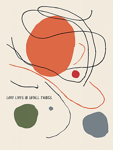 Abstract Whispers Art Print
