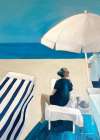 Mediterranean Beach Siesta 2 Art Print