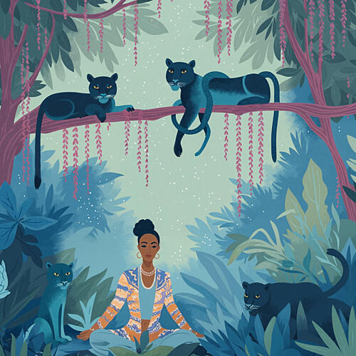 Tropical 2 Art Print