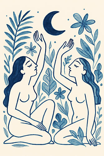 Themoonsisters Art Print