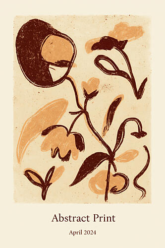 Abstractprint Art Print