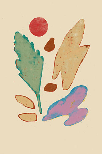 Natures Imprints Art Print