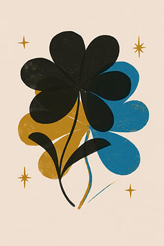 Colorful Petals Art Print