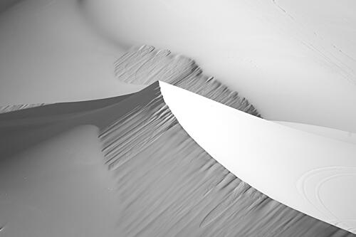 Abstract Sand Forms Art Print