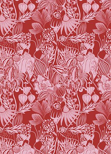Blush Terracotta Botanicals Art Print