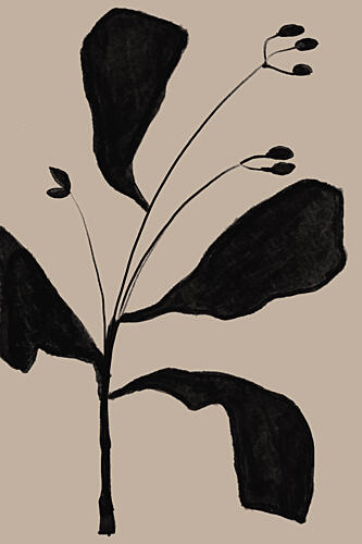 Simple Plant Art Print
