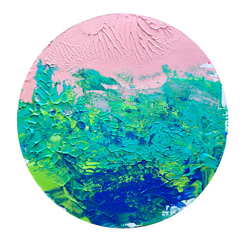 Colorful Abstract Horizon Art Print