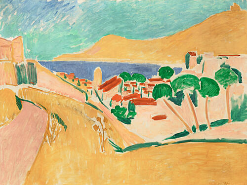Collioure En Aout Art Print by Henri Matisse