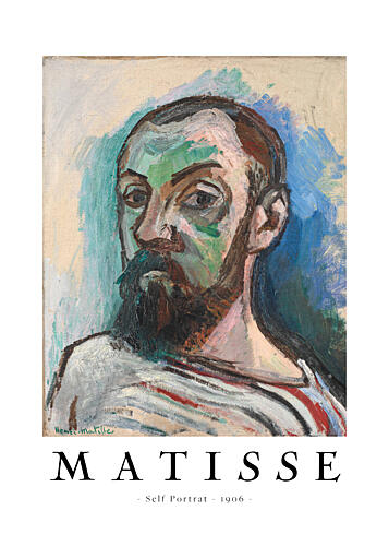 Self Portrait 1906 Poster Art Print