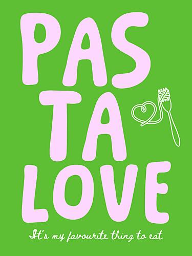 Pasta Love Graphic Art Print