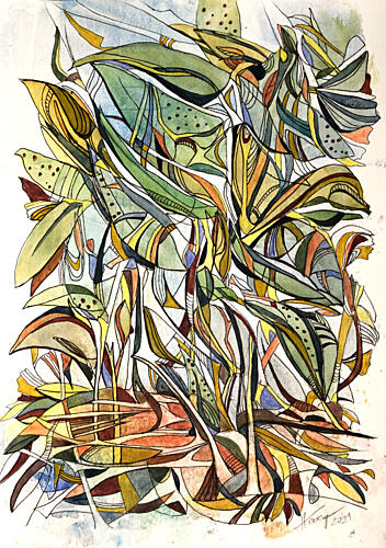 Deep in the Jungle Art Print