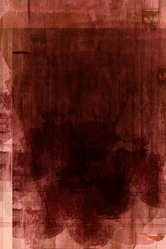 Deep Red Grunge Texture Art Print by Cartissi