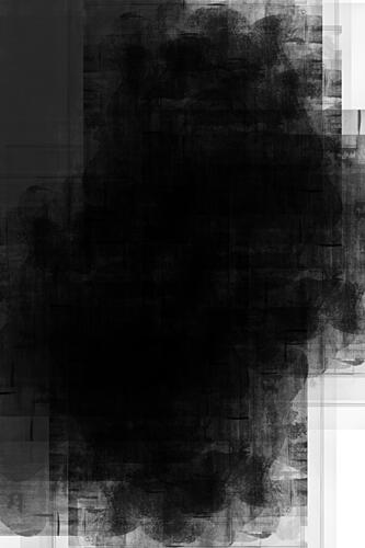 Dark Abstract Texture Art Print by Cartissi
