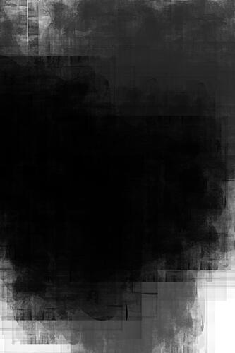 Dark Abstract Contrast Art Print by Cartissi