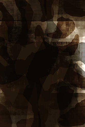 Abstract Camo Layers Art Print by Cartissi