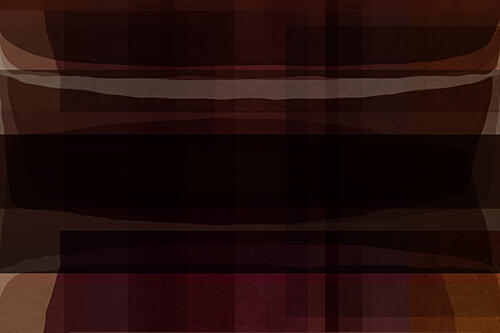 Dark Layered Abstract Art Print by Cartissi