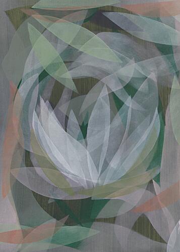 Abstract Lotus Flower Art Print