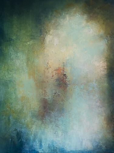 Deep Ethereal Flow Art Print by Nizaket Sinanovska