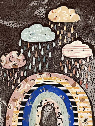 Pattern Play No 17 Art Print