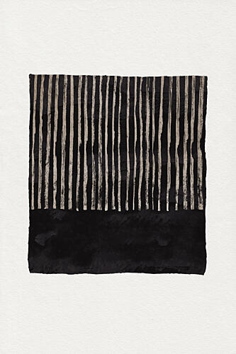 Vertical Stripe Block Art Print
