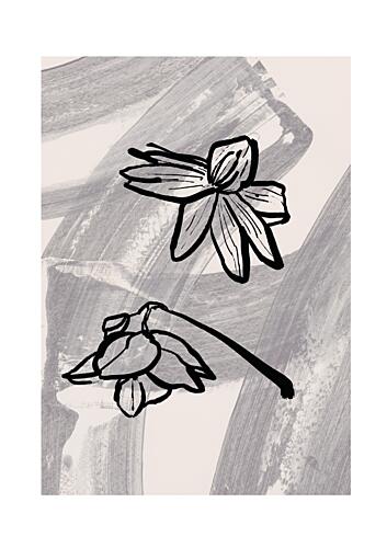 Abstractbotanicsno03 Art Print