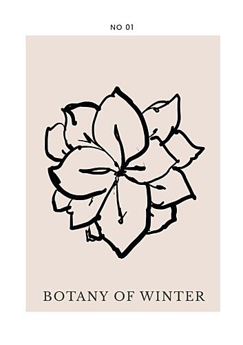 Abstractbotanicsno06 Art Print