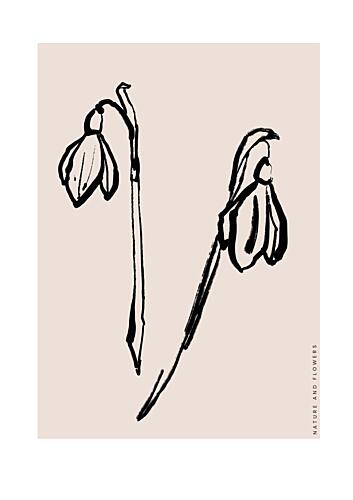Abstractbotanicsno08 Art Print