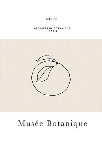 Abstractbotanicsno13 Art Print