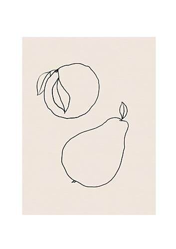 Abstractbotanicsno18 Art Print