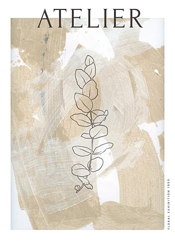 Abstractbotanicsno22 Art Print