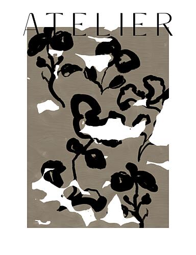 Abstractbotanicsno29 Art Print