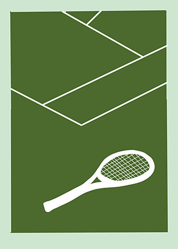 Tennisclubno03 Art Print