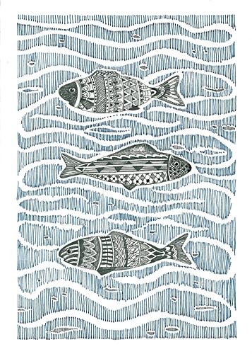 In the Swim Art Print