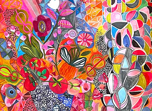 Rain Bows Art Print