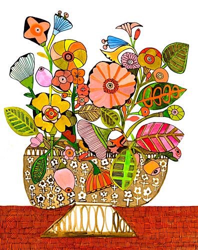 Wonkyvase Art Print