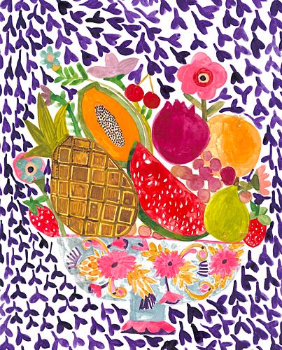 Fruitbowl Art Print