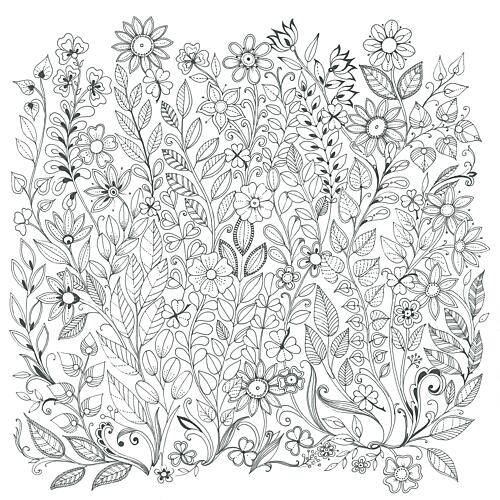 Flower Garden Art Print