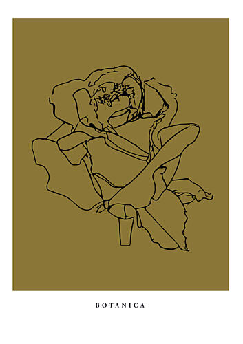 Botanicalineno01 Art Print