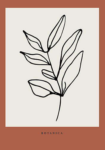 Botanicalineno04 Art Print