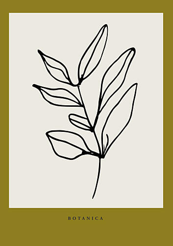 Botanicalineno05 Art Print