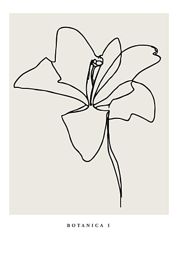 Botanicalineno11 Art Print