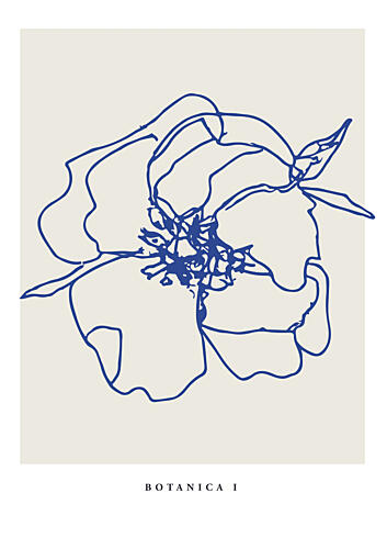 Botanicalineno12 Art Print