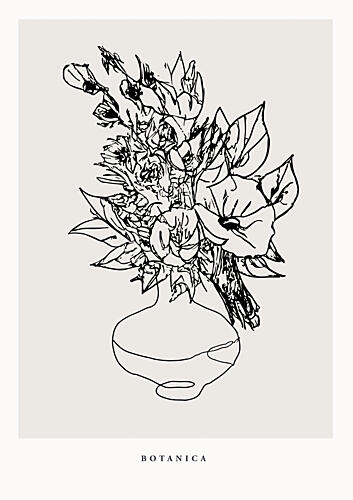 Botanicalineno16 Art Print