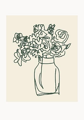 Botanicalineno26 Art Print