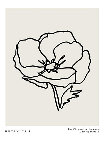Botanicalineno29 Art Print