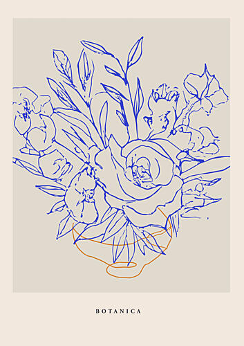 Botanicalineno33 Art Print