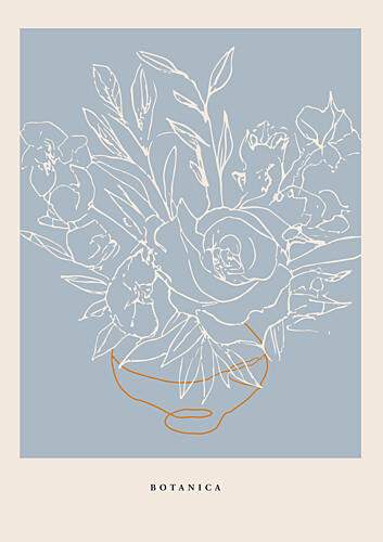 Botanicalineno39 Art Print
