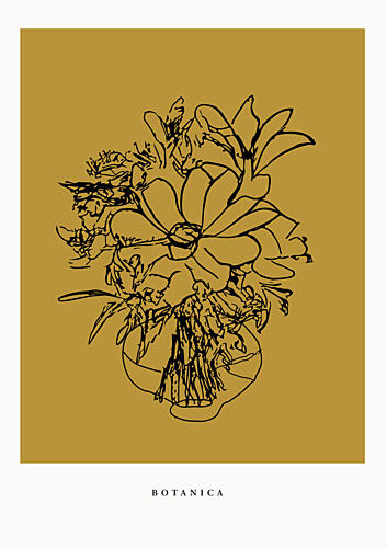 Botanicalineno41 Art Print